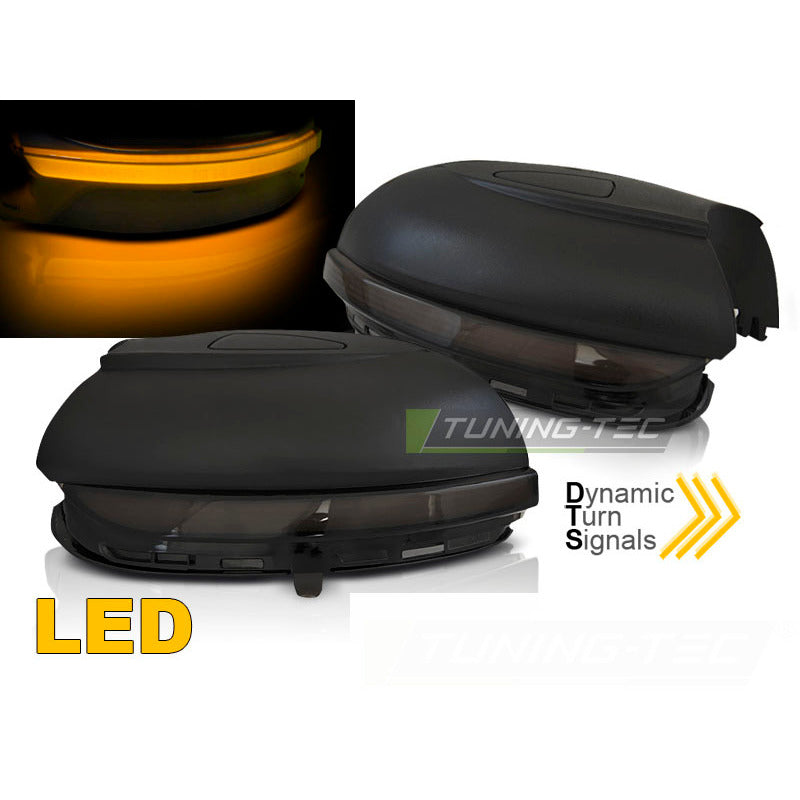 Laterale Direzione Nello Specchio Fumè LED Sequenziale per Volkswagen Golf 6