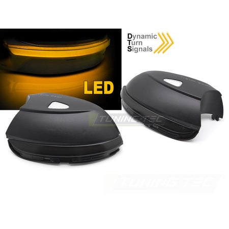 Laterale Indicator Nello Specchio Fumè LED Sequenziale per Volkswagen Passat B7