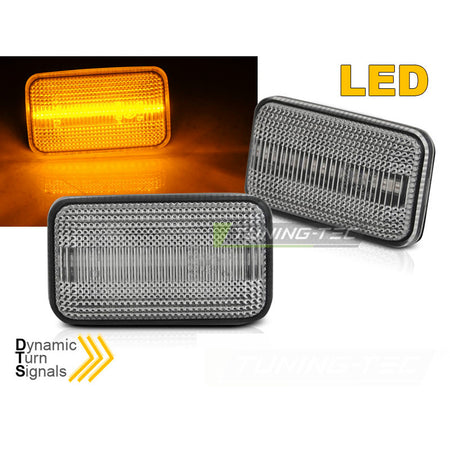 Laterale Direzione Bianco LED Sequenziale per Volkswagen Golf I Golf II Corrado