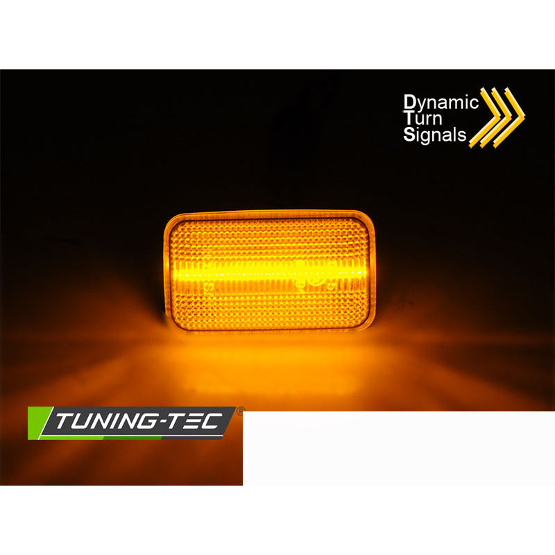 Laterale Direzione Bianco LED Sequenziale per Volkswagen Golf I Golf II Corrado