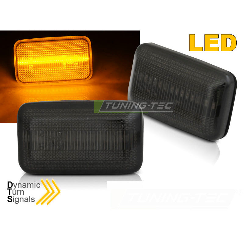 Frecce Laterali LED Sequenziali Fumè per Volkswagen Golf I II Corrado Jetta