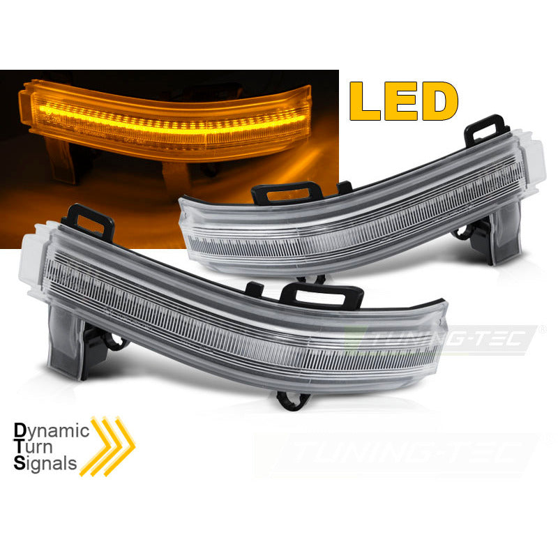 Laterale Indicator Nello Specchio LED Bianco Sequenziale per Volkswagen CRAFTER