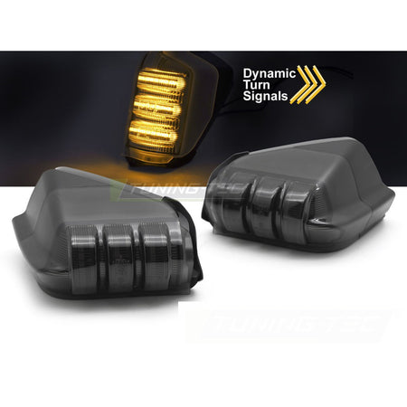 Laterale Direzione Nello Specchio Fumè LED Sequenziale per Mercedes Sprinter