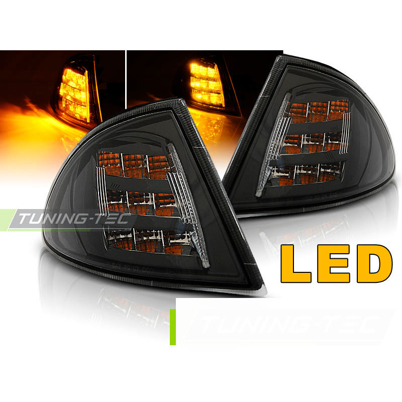 Frontale LED Nero per BMW E46 (05.98-08.01)