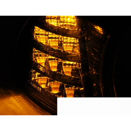 Frontale LED Nero per BMW E46 (04.99-08.01) C/C, Accessorio Tuning Auto