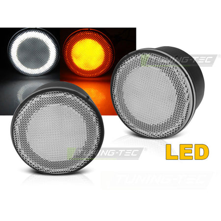 Chrysler Jeep Wrangler Jk 07-18 LED Bianco Anteriore Posteriore Luce