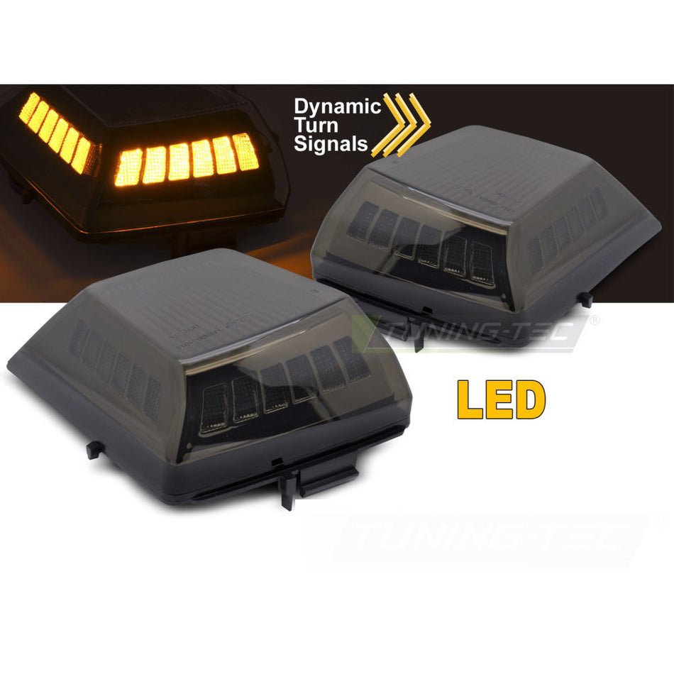 Anteriore LED Fendinebbia Fumè Sequenziale per Mercedes G-Klasa W464 18