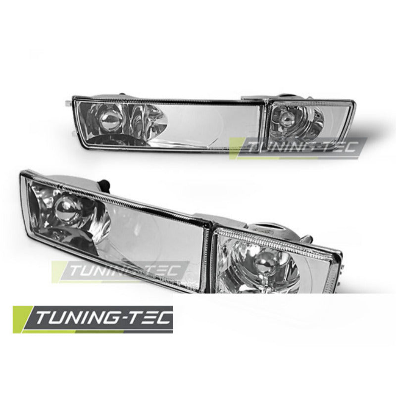 Faro Anteriore con Fendinebbia Cromo per Volkswagen Golf 3 / Vento