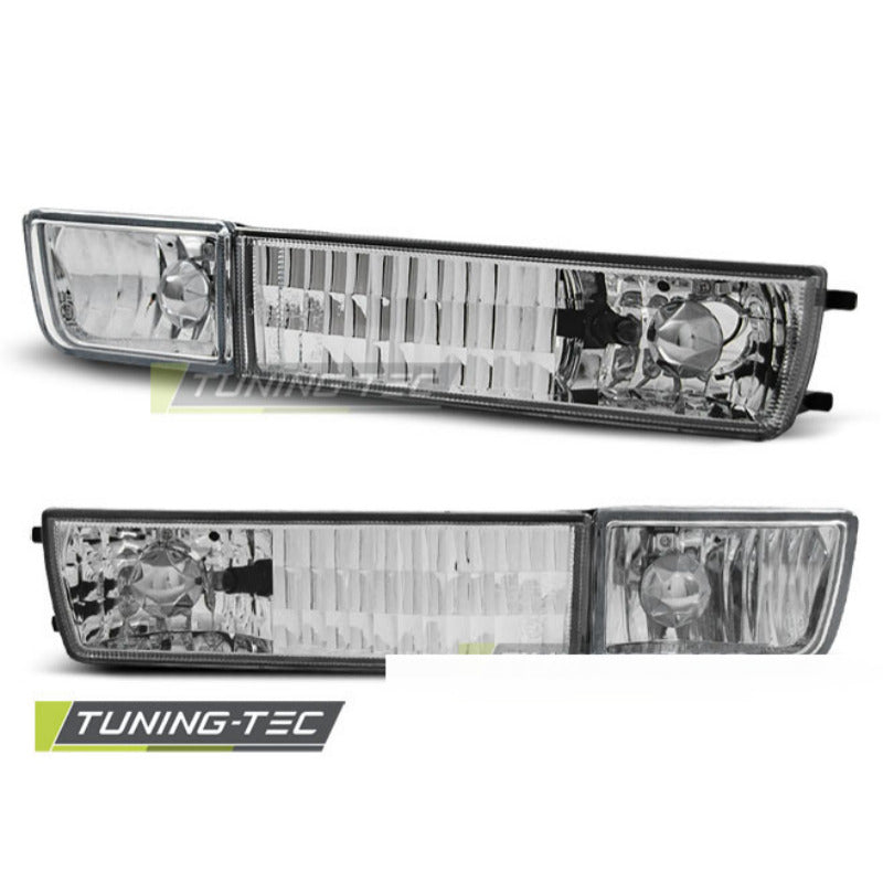 Faro Anteriore con Fendinebbia Cromato per Volkswagen Golf 3 / Vento