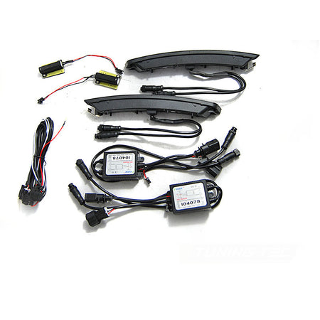 Frontale Luci Diurne Bianche Sequenziali LED per Volkswagen New Beetle 06-10