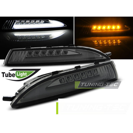 Anteriore Fari Fumè LED per Volkswagen Scirocco 08-14