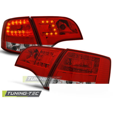 LED Fanali Posteriori Rosso Bianco per Audi A4 B7 (11.04-03.08) Touring