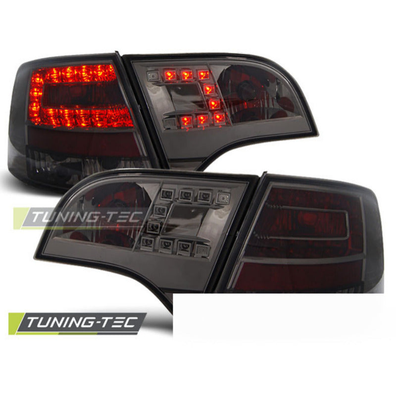 LED Fanali Posteriori Fumé per Audi A4 B7 (2004-2008) Avant - Fanali Posteriori