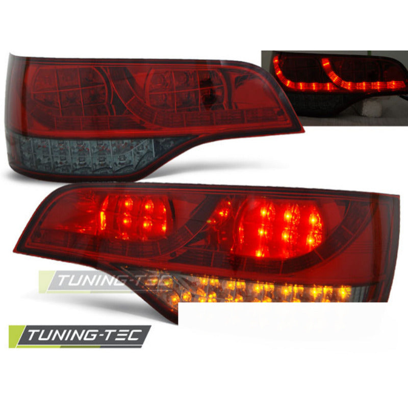 LED Fanali Posteriori Rosso Fumé per Audi Q7 (2006-2009) - Fanali Posteriori