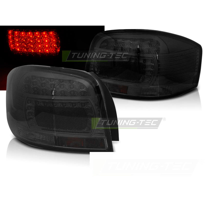 LED Fanali Posteriori Fumé per Audi A3 (05.03-08) - Fanali Posteriori Oscurati