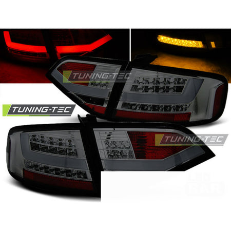LED Fanali Posteriori Fumé per Audi A4 B8 (2008-2011) Berlina - Fanali