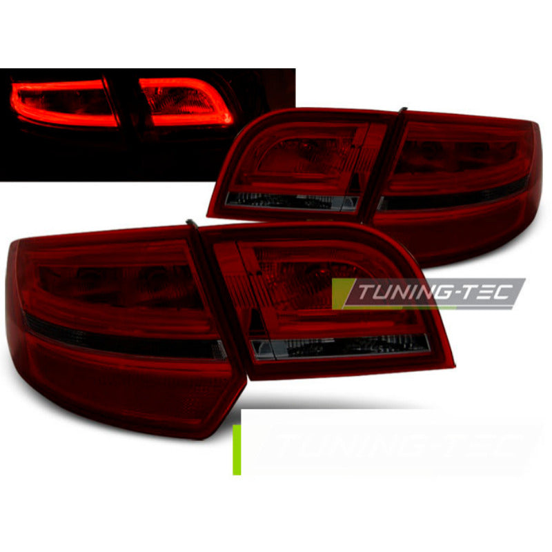 LED Fanali Posteriori Rosso Fumé per Audi A3 8P Sportback (2004-2008)