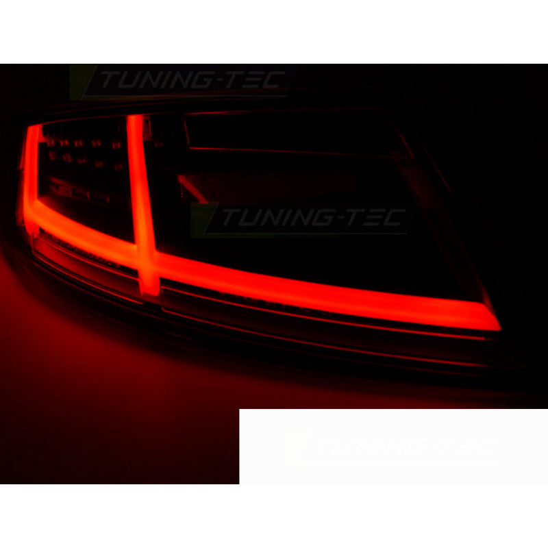 LED Bar Fanali Posteriori Nero per Audi TT (04.06-02.14) Fanali Posteriori Neri