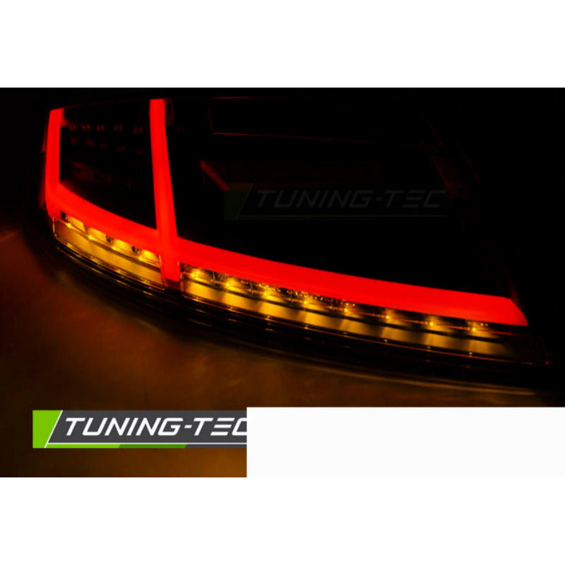 LED Bar Fanali Posteriori Nero per Audi TT (04.06-02.14) Fanali Posteriori Neri