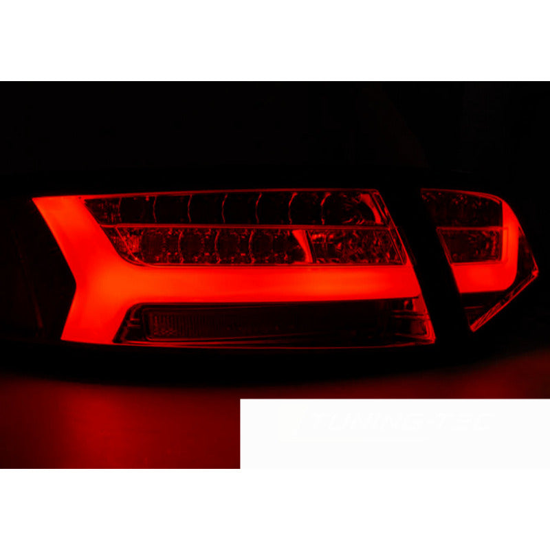 LED Bar Fanali Posteriori Rosso Bianco Sequenziali per Audi A6 (08-11) Berlina