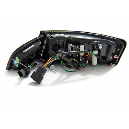 LED Bar Fanali Posteriori Rosso Fumé Sequenziali per Audi A6 Berlina (08-11)