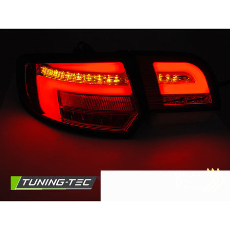 LED Bar Fanali Posteriori Nero Sequenziali per Audi A3 8P (2003-2008)