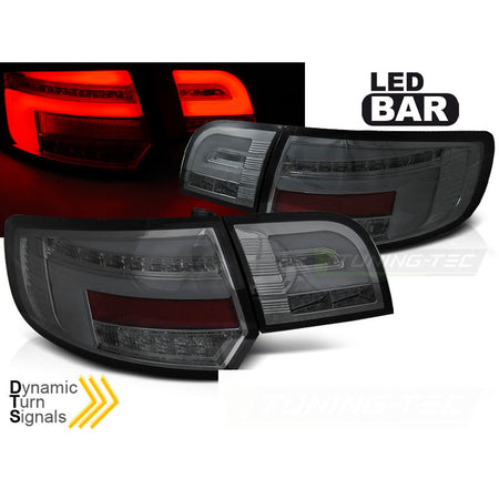 LED Bar Fanali Posteriori Fumé Sequenziali per Audi A3 8P (anni 2008-2012)