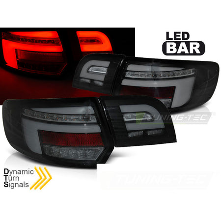 LED Bar Fanali Posteriori Nero Sequenziali per Audi A3 8P (anni 2008-2012) 5