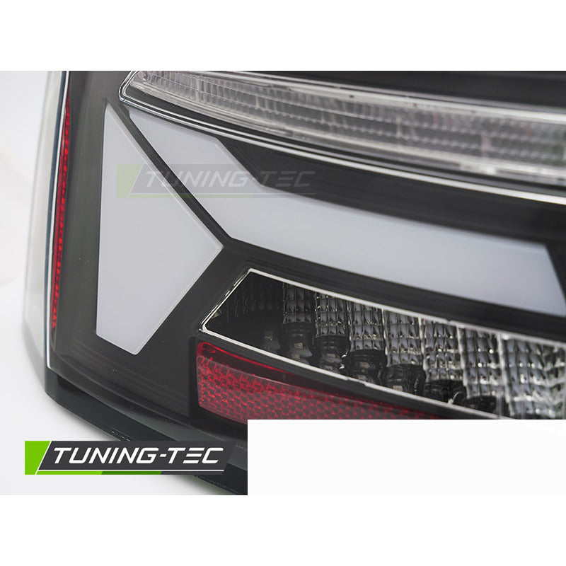 LED Bar Fanali Posteriori Nero Sequenziali per Audi A5 (2011-2016) Fanali
