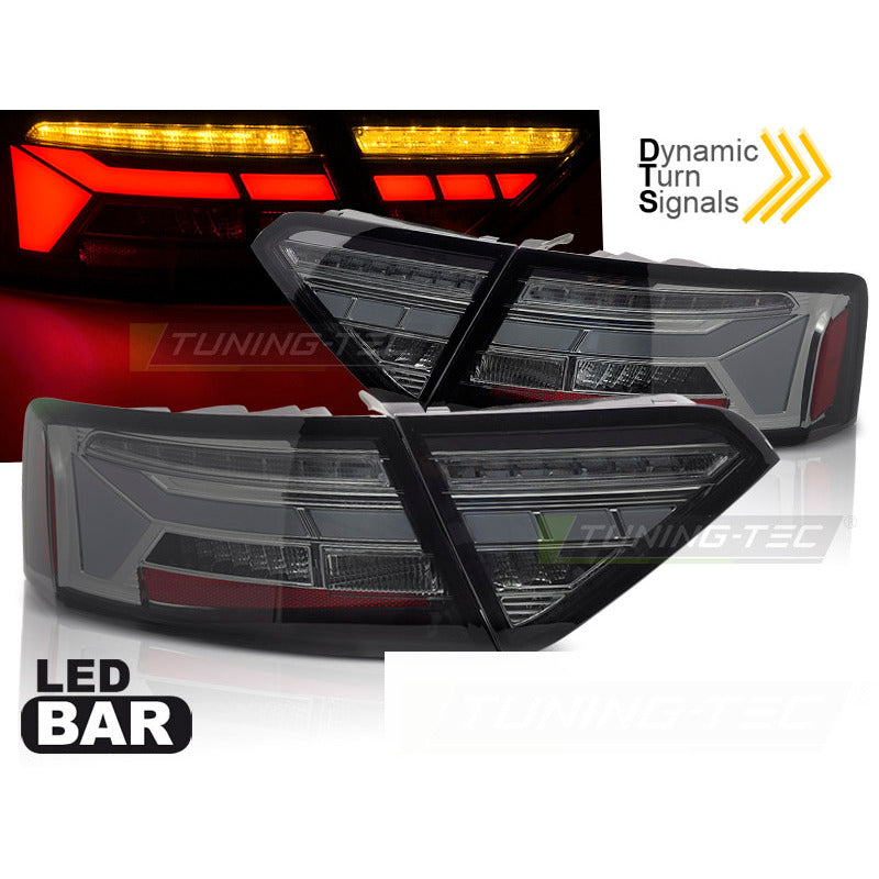 LED Bar Fanali Posteriori Fumé Sequenziali per Audi A5 (2011-2016) Fanali