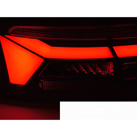 LED Bar Fanali Posteriori Rosso Fumé Sequenziali per Audi A5 (2011-2016) OEM
