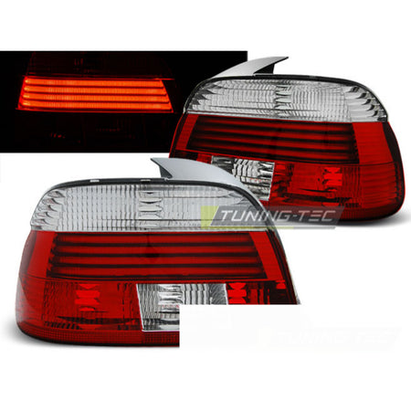 LED Fanali Posteriori Rosso Bianco per BMW E39 (anni 2000-2003) - Fanali