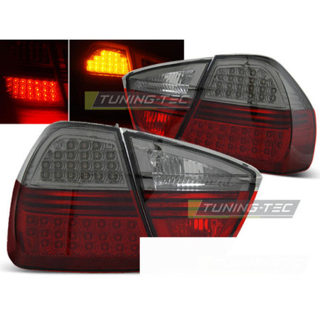 LED Fanali Posteriori Rosso Fumé per BMW E90 (03.05-08.08) - Fanali Posteriori