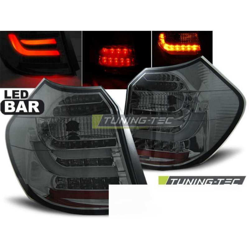 LED Bar Fanali Posteriori Fumé per BMW E87 (04-08.07) - Fanali Posteriori Fumè