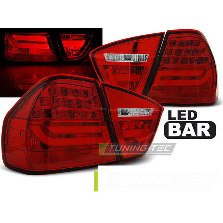 LED Bar Fanali Posteriori Rosso per BMW E90 (03.05-08.08) Fanali Posteriori