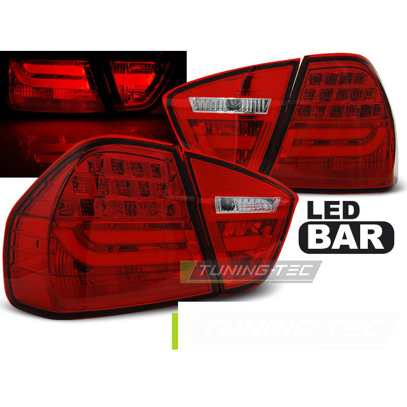 LED Bar Fanali Posteriori Rosso per BMW E90 (03.05-08.08) Fanali Posteriori