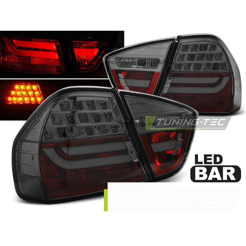 LED Bar Fanali Posteriori Fumé per BMW E90 (03.05-08.08) - Fanali Posteriori