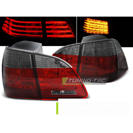 LED Fanali Posteriori Rosso Fumé per BMW E61 (04-03.07) Touring - Fanali