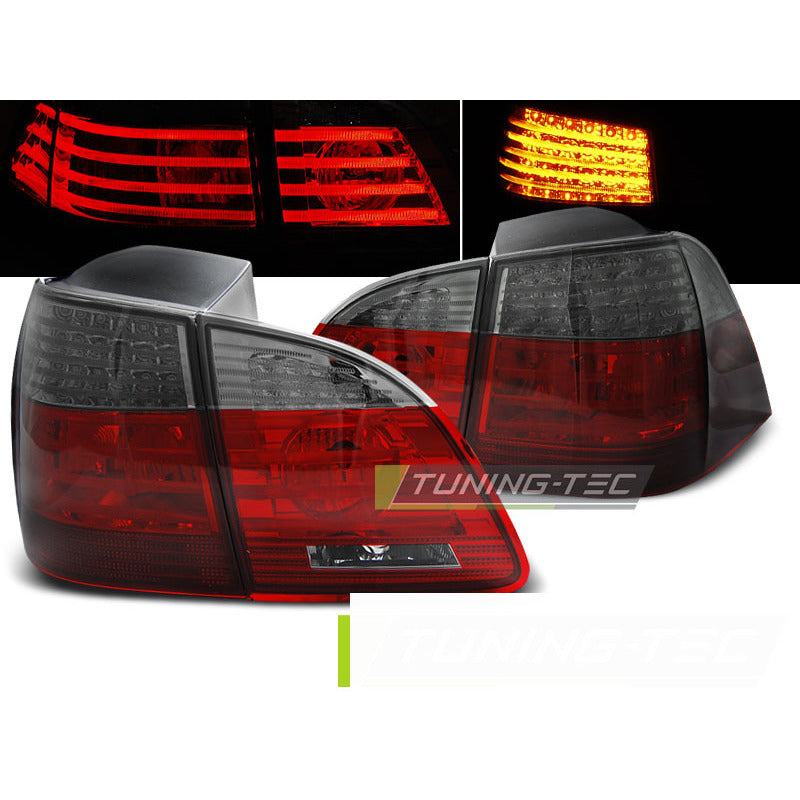LED Fanali Posteriori Rosso Fumé per BMW E61 (04-03.07) Touring - Fanali