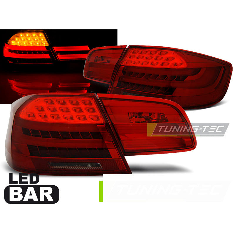 LED Bar Fanali Posteriori Rosso Fumé per BMW E92 (2006-2010) - Fanali