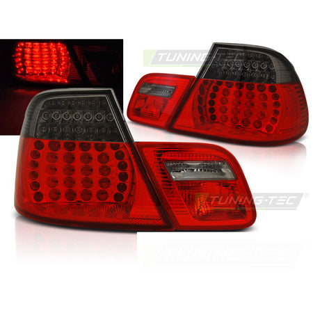 LED Fanali Posteriori Rosso Fumé per BMW E46 Coupé (03-06) - Fanali Posteriori