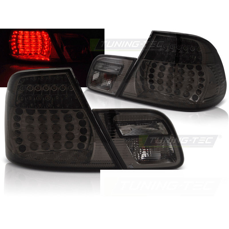 LED Fanali Posteriori Fumé per BMW E46 Coupé (anni 2004-2006) Fanali