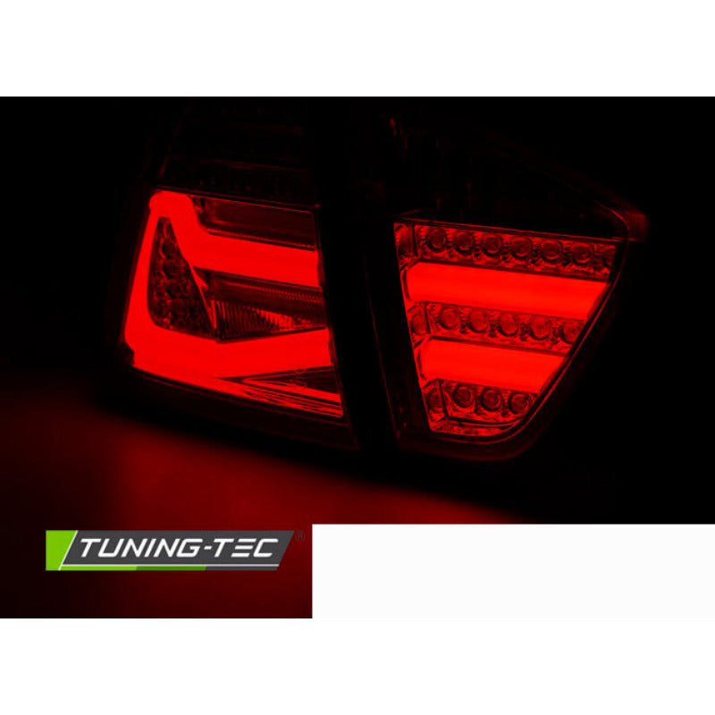 LED Bar Fanali Posteriori Rosso Fumé per BMW E90 (2005-2008) Fanali Posteriori