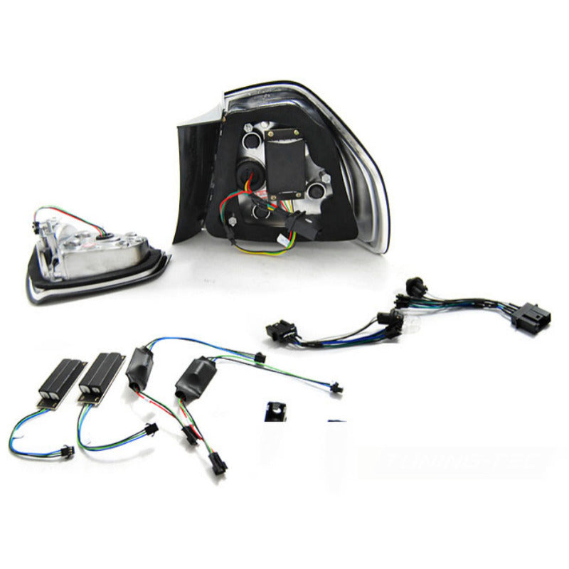 LED Bar Fanali Posteriori Rosso Fumé per BMW E90 (2005-2008) Fanali Posteriori