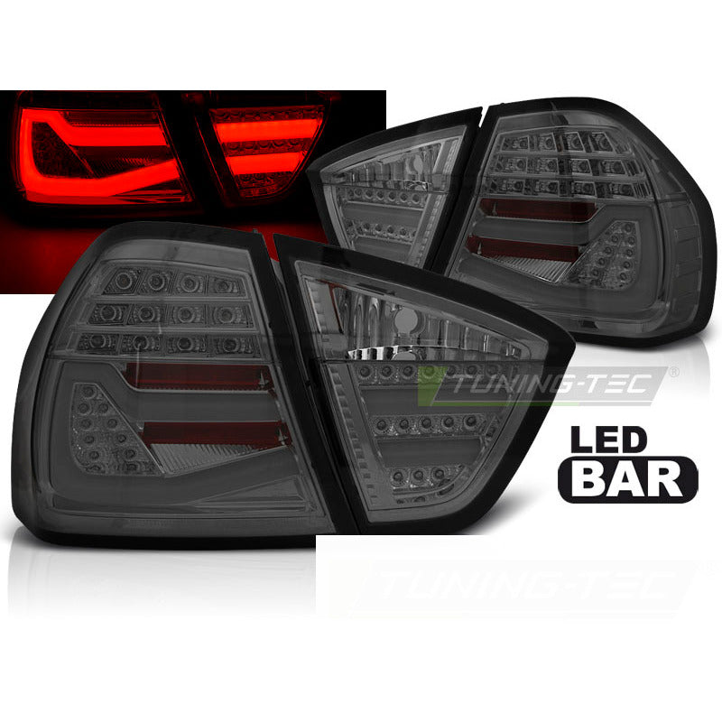 Fanali Posteriori LED Bar Fumè per BMW E90 (03.05-08.08)