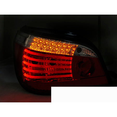LED Fanali Posteriori Rosso Fumé Sequenziali per BMW E60 LCI (03.07-12.09)