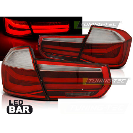 LED Bar Fanali Posteriori Rosso Fumé per BMW F30 (2011-2015) - Fanali