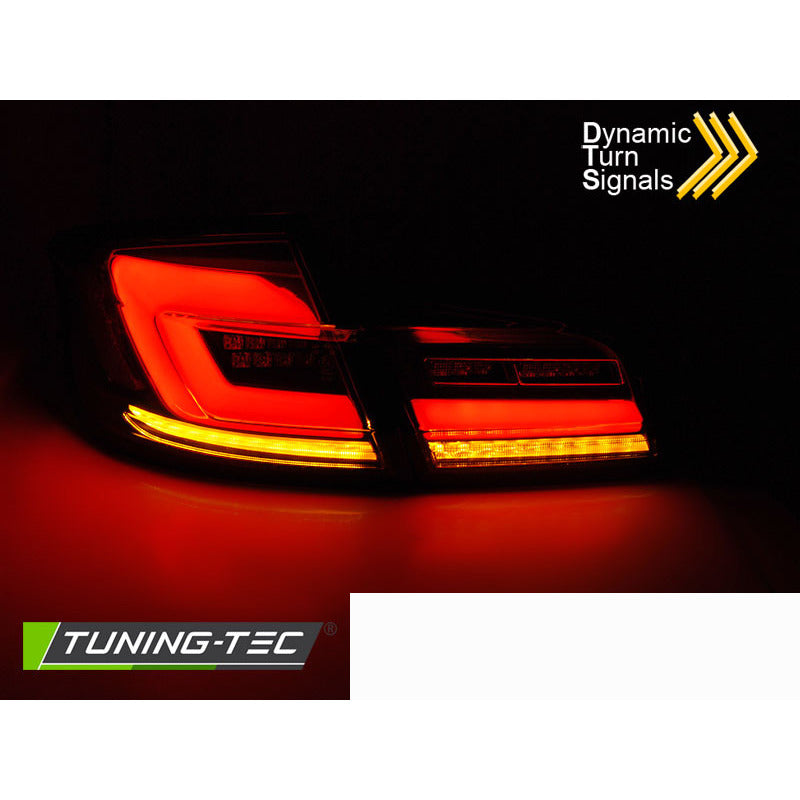LED Bar Sequenziali Fanali Posteriori Nero per BMW F10 (anni 2010-2016)