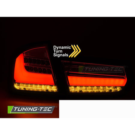 LED Bar Fanali Posteriori Rosso Fumé Sequenziali per BMW F30 (11-15) Fanali