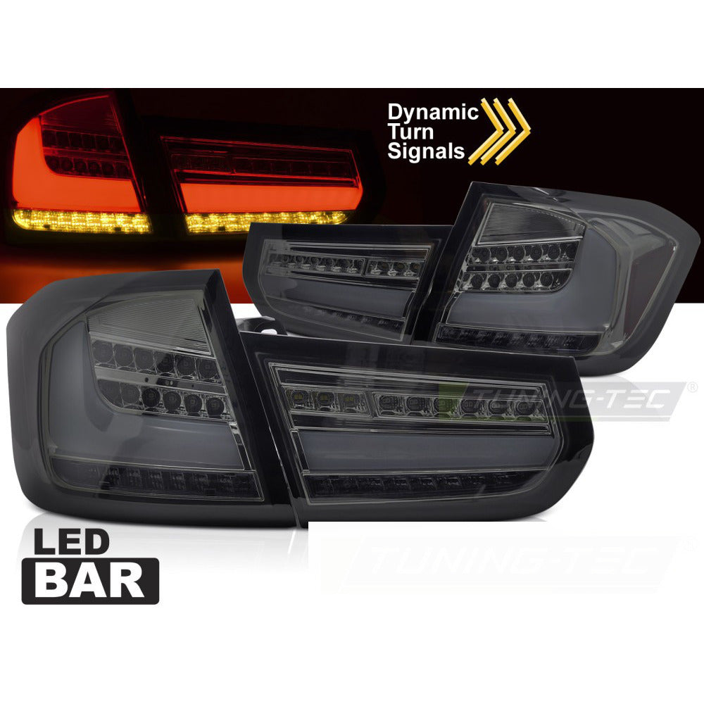 LED Bar Fanali Posteriori Fumé Sequenziali per BMW F30 (2011-2015) - Fanali